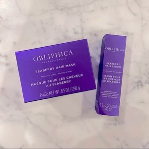 Obliphica Professional - seaberry hair mask and hair serum - brand new